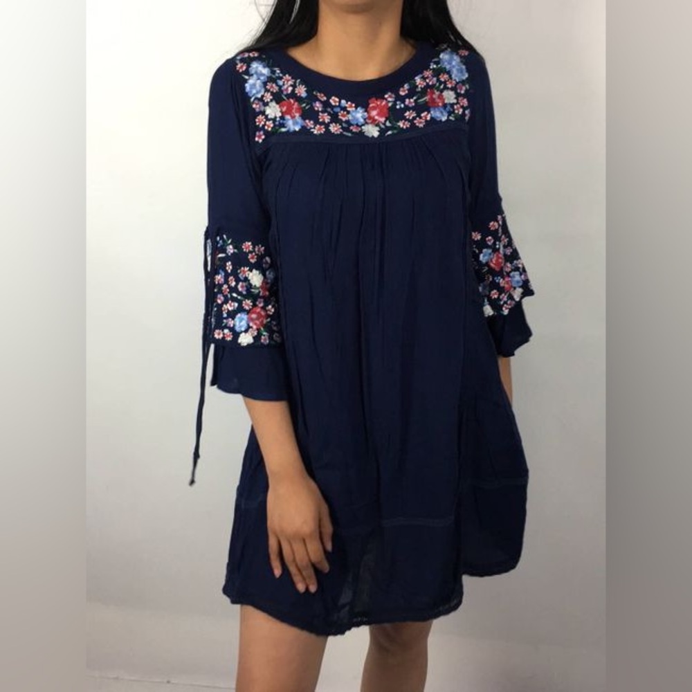 RAHICALI EMBROIDERED DRESS